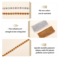 2 карточка 2 цвета пластиковых бусин для гирлянды OCOR-HY0001-02