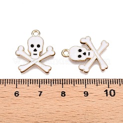 Pendentifs en émail en alliage thème halloween&nbsp;X-PALLOY-N176-39A-RS