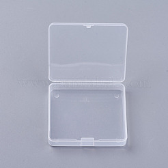 Transparente Kunststoffperlenbehälter&nbsp;CON-WH0018-03