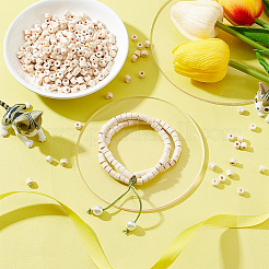 3000 шт. неокрашенные бусины-трубочки из натурального дерева WOOD-GA0001-32