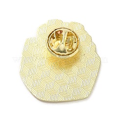 クリスマステーマのエナメルピン  バックパックの服のための黄金の合金のブローチ  蝶結び  29x25.5x1.5mm&nbsp;JEWB-H021-12F