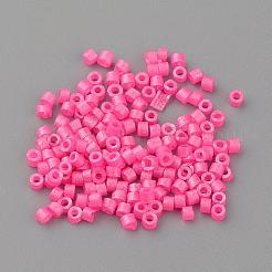 Выпечка окрашенные стеклянные стеклянные бусины SEED-R042-10