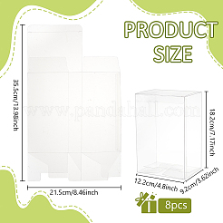 Подарочные коробки из ПВХ для хранения&nbsp;CON-WH0086-115