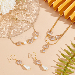 10 шт. латунные подвески-коннекторы со стразами&nbsp;KK-GO0002-17