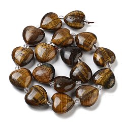 Природных тигровый глаз бисер нитей G-C150-A09-01