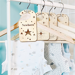 Holz baby schrank größenteiler&nbsp;AJEW-WH0352-006