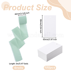 100 stücke blanko papier preisschilder&nbsp;CDIS-ME0001-04B