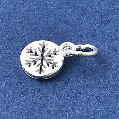 925 полая подвеска из стерлингового серебра STER-A048-05B-S