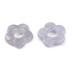 Прозрачные акриловые бусины градиентного цвета OACR-N137-49O