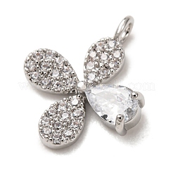 Pendentifs en laiton avec strass&nbsp;RB-CBAFDDC-02P