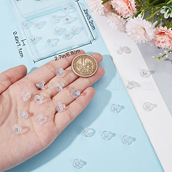 30 шт. Силиконовые гайки для ушей FIND-BBC0002-29P