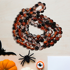 4 прядь хрустящие стеклянные бусины нити CCG-PA0001-01A