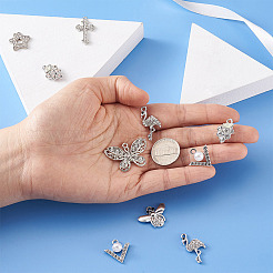 Подвески из сплава и страза RB-TA0001-04