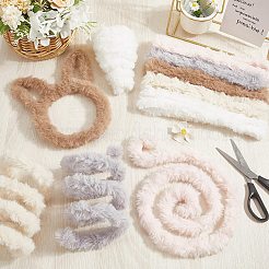 10 Stück 5 Farben DIY Plüschstäbe&nbsp;FIND-CP0002-68B