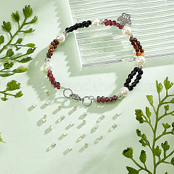 100 шт. 925 бусины-обжимки из стерлингового серебра STER-BC0001-87