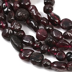 Гранат природный бисер пряди самородки&nbsp;G-J335-32