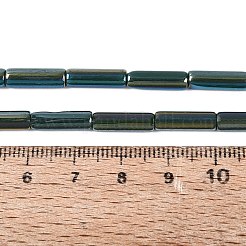 Fili di perline di vetro opaco placca&nbsp;EGLA-Q132-02A-B01