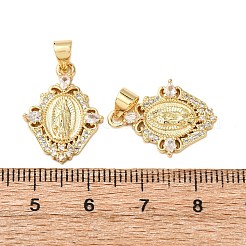 Латунные микро проложить кубического циркония подвески&nbsp;KK-K408-52G-01