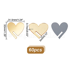 60шт акриловые подставки для дисплеев OACR-GA0001-09