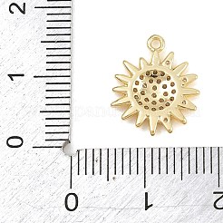 Latón micro pavimenta claro cubic zirconia encantos&nbsp;CU-CBA0565-06G