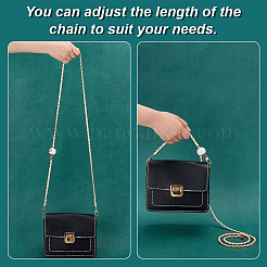 Chaînes de sangle de sac en cuir PU réglables&nbsp;AJEW-WH0419-50A