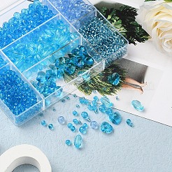 Наборы для изготовления ювелирных изделий diy light sky blue series DIY-YW0002-94F