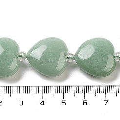 Естественный зеленый авантюрин бисер нитей&nbsp;G-C150-A21-01