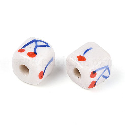 Фарфоровые бусины ручной работы PORC-T133-03