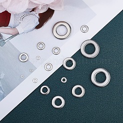 Плоские шайбы из нержавеющей стали AJEW-UN0001-007P