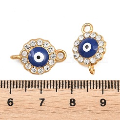 Verbindungsstück-Anhänger aus 304 Edelstahl mit Kristall-Strassen&nbsp;STAS-G398-24G-01