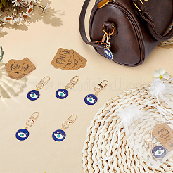 20 Uds decoraciones colgantes de esmalte de aleación&nbsp;HJEW-MA00044