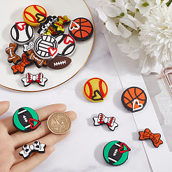 Наборы для самостоятельного изготовления спортивных мячей из силикона и пластика ПВХ DIY-SC0028-22