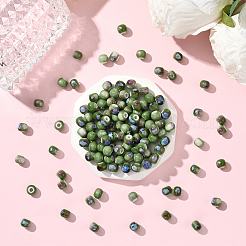 120шт фарфоровые бусины ручной работы&nbsp;PORC-LT0001-13E