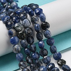 Природный содалит бисер нитей&nbsp;G-K351-A03-01