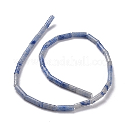 Окрашенные и нагретые нити из натурального синего авантюрина G-D464-02