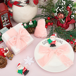 Бархатная бахромчатая лента&nbsp;OCOR-WH0082-485D