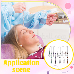 5 шт. натуральный аметист PALLOY-GA00049