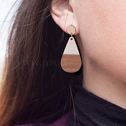 14 pièces 7 styles résine opaque et pendentifs en résine feuille transparente&nbsp;RESI-SZ0001-81