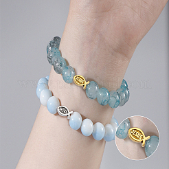 100 шт. 2 цвета бусины из сплава в тибетском стиле&nbsp;FIND-ME0001-21