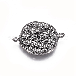 Соединители из латуни с микрочастицами и кубическим цирконием&nbsp;ZIRC-G161-31B