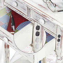 150 шт. 5 стиля ПВХ пластиковые противоскользящие накладки для мебели FIND-GF0007-83