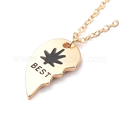 Ожерелья с подвесками из сплава Best Buds NJEW-K124-03B-G