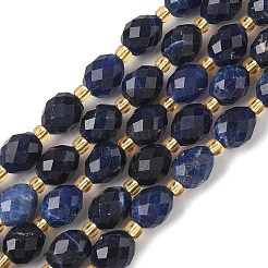 Природный содалит бисер нитей G-F809-A19-01B