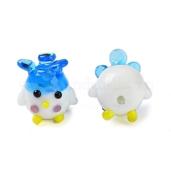 Бусы лэмпворк ручной работы LAMP-Z007-02C