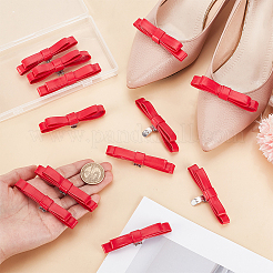 12 шт. зажимы для пряжек из искусственной кожи для обуви&nbsp;HJEW-HY00136