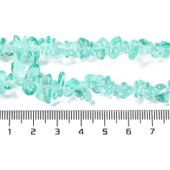 С напылением окрашенные прозрачные стеклянные бусинки&nbsp;GLAA-P060-01A-08