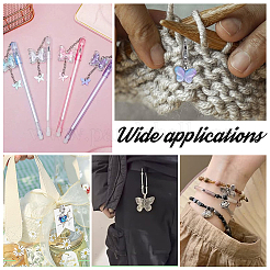 Стекло подвесные украшения HJEW-PH01912