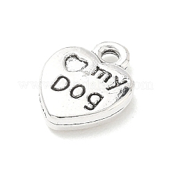 Tibetischer stil Aluminium Anhänger & Charms&nbsp;PALLOY-A037-03A-AS