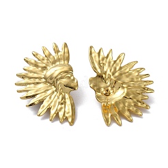 Серьги-гвоздики из нержавеющей стали 304 EJEW-M250-01G