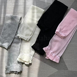 2 пара двухцветных нарукавников из поликоттона&nbsp;AJEW-CY0001-40B